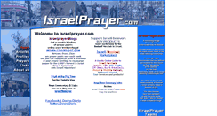 Desktop Screenshot of israelprayer.com